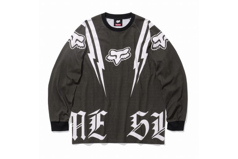 キムタク着Supreme Crossover HockeyJerseyBlack Supreme Crossover Hockey Jersey (FW19) - $118
