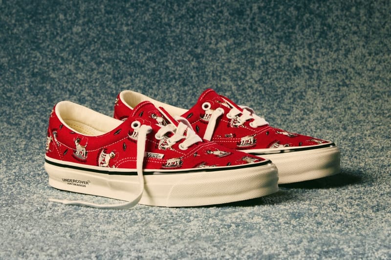UNDER COVER × OTW VANS AUTENTIC ERA OTW by Vans X UNDERCOVER Era 95 in UNDERCOVER Dog Red | Vans