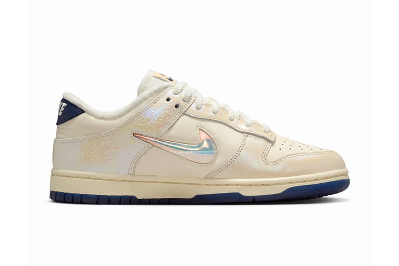 Informações de lançamento do Nike Dunk Low Jewel “Soft Pearl