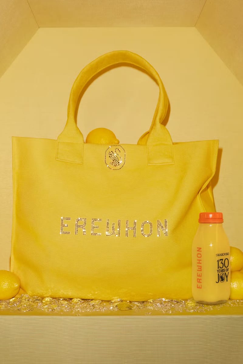 Swarovski 130 Years Erewhon Bag Juice Collab | Hypebeast