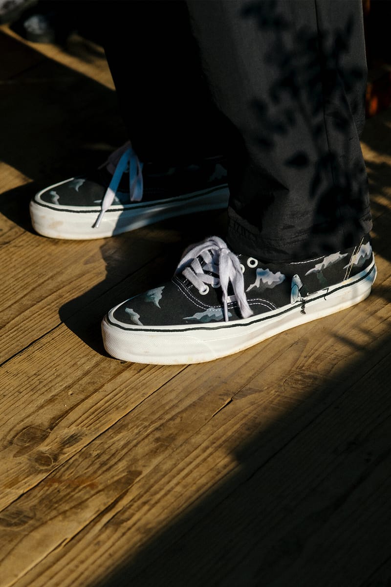 Yusuke Hanai × Vans Premium Authentic 44 Premium Authentic Yusuke Hanai Shoe in Black / White | Vans