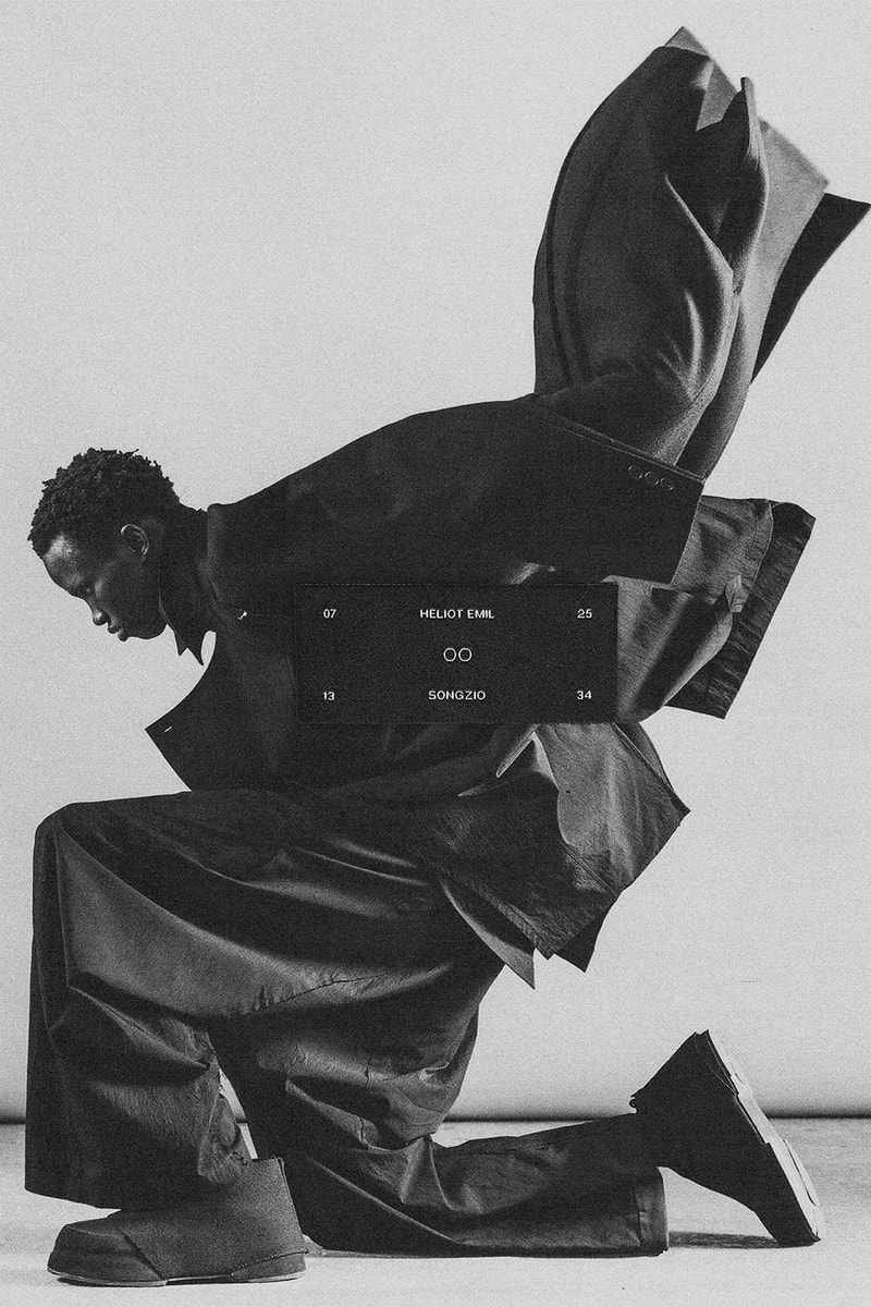 SONGZIO x HELIOT EMIL Collaboration Collection Release Info | Hypebeast