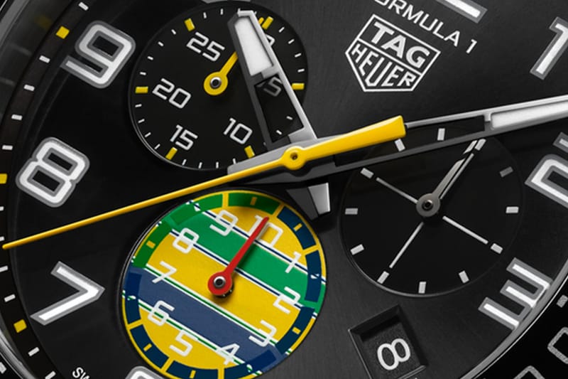TAG Heuer Formula 1 Chronograph x Senna Info | Hypebeast