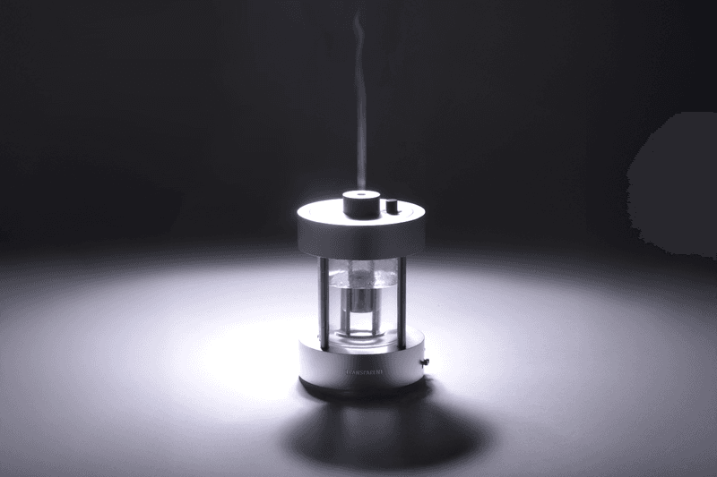 Transparent startet in die Duftwelt – minimalistischer Aroma-Diffusor ...