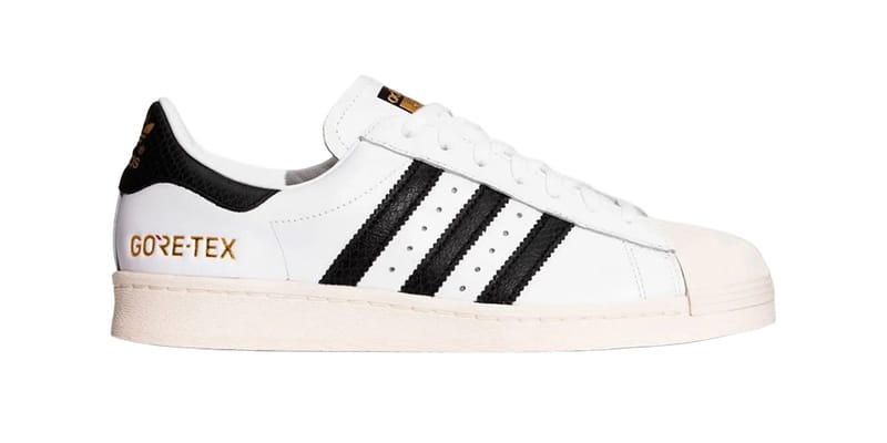 atmos x adidas Originals SUPERSTAR 82 GTX “White/Black” Release