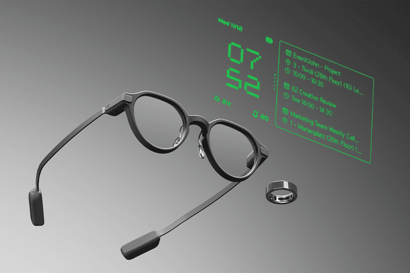 Even Realities Unveils G2 Smart Glasses and R1 Smart Ring | Hypebeast