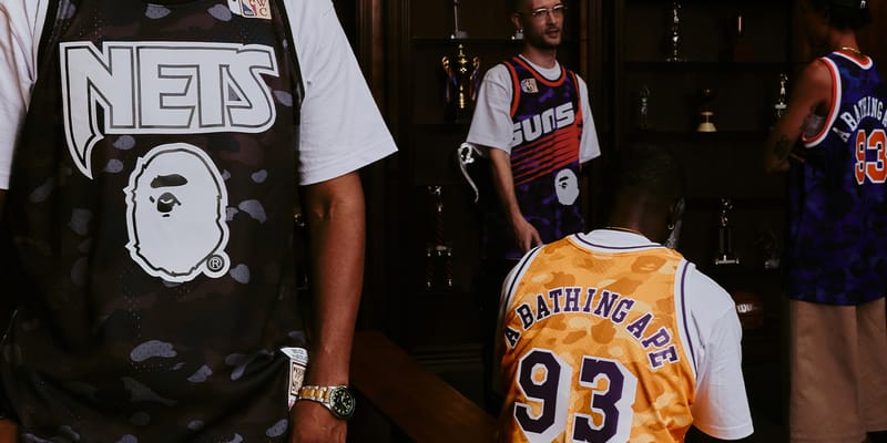 BAPE® x Mitchell & Ness NBA Collab Collection | Hypebeast