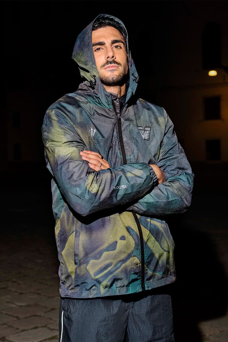 Venezia FC NOCTA ナイロンジャケット S Venezia FC x NOCTA 25/26 Lion Camo Rain Jacket Release Info
