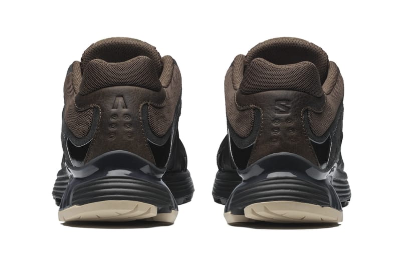 【売り切れ品】Salomon Aries ブラック/ブラウン スニーカー SALOMON × ARIES サロモン × アリーズ FW25 XT WHISPER / BLK/BRW