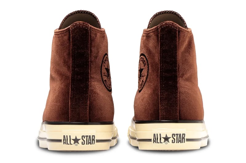 Converse All Star Aged Velvet Hi “Brown/Black” Release Info