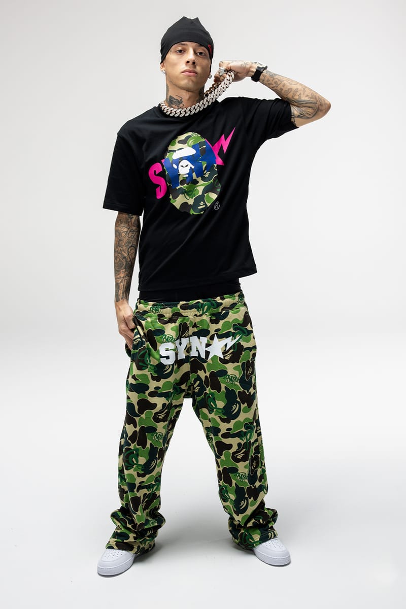 Central Cee Leads BAPE x Spotify x SYNA Collab | Hypebeast