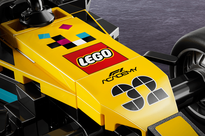 LEGO 推出真实版 F1 赛车，「LEGO Racing」将于 2026 加入 F1 ACADEMY 赛场 | Hypebeast