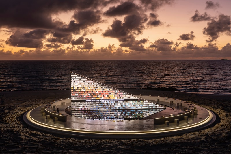 Es Devlin 'Library of Us' Miami Beach Installation 2025 | Hypebeast