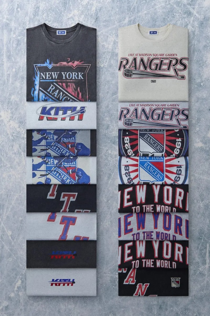 Kith 携手 New York Rangers 推出球队百年联名系列 | Hypebeast