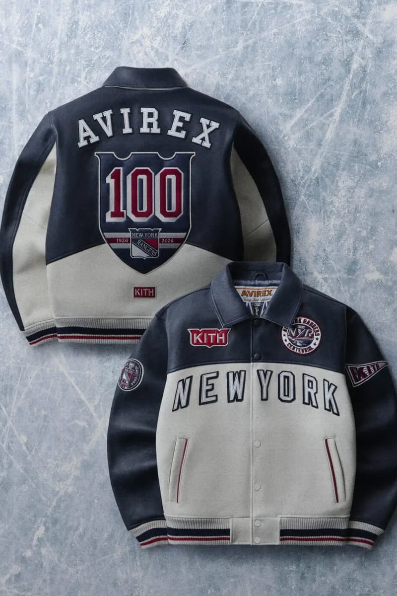 Kith Rangers Collab Kith x New York Rangers 100 週年聯乘系列 | Hypebeast