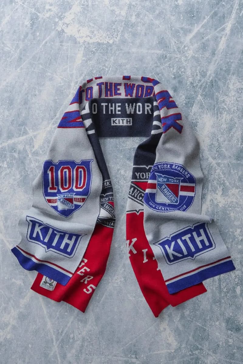 Kith Rangers Collab Kith x New York Rangers 100 週年聯乘系列 | Hypebeast