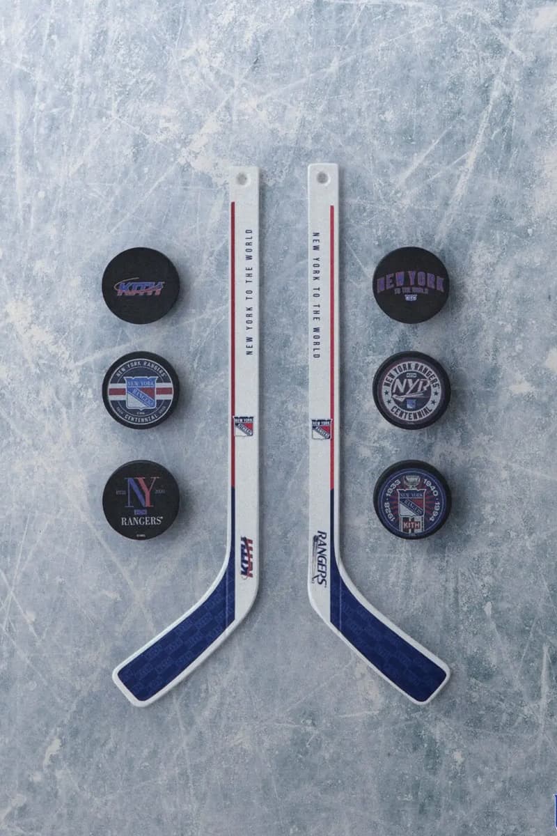 Kith Rangers Collaboration Kith celebra i 100 anni dei New York Rangers | Hypebeast