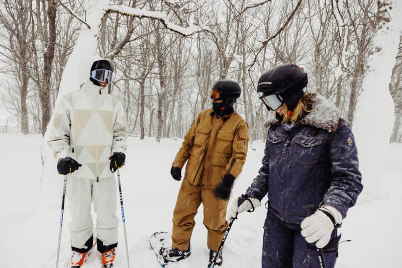 MONCLER スキーウェア オーバーオール Camel Beige GORE-TEX Laminate Padded Ski Bib - Pants & Shorts for