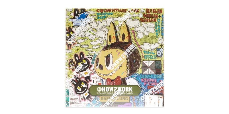 HOW2WORK 'The Monsters Series 3' Labubu Trading Cards Release Info