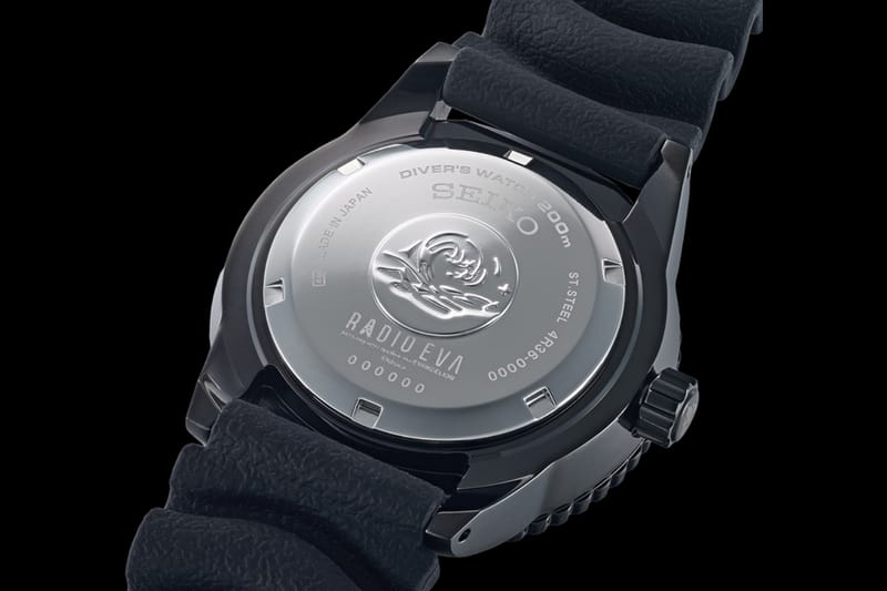 Evangelion' Seiko C038 EVA-01 Diver's Watch Limited Edition em