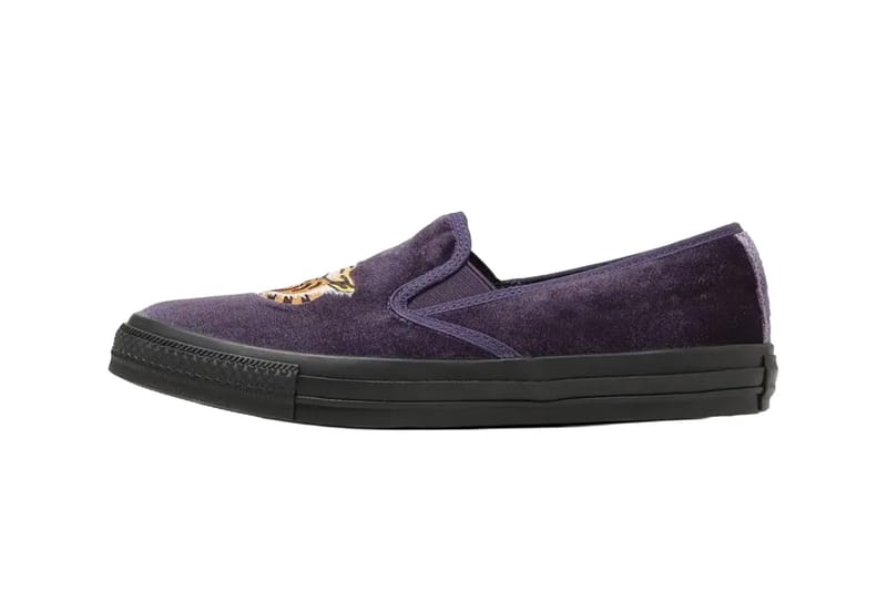 Converse All Star Kungfu Slip-On “Royal Purple,” “Black” Release