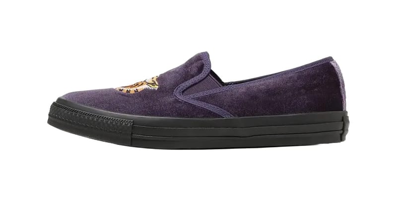 Converse All Star Kungfu Slip-On “Royal Purple,” “Black” Release