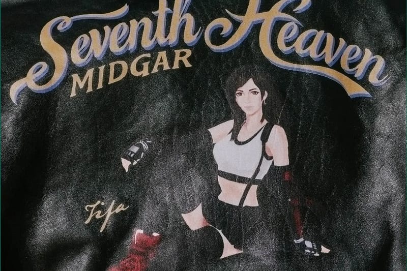 AVIREX FINALFANTASY VII T-SHIRT AERITH Final Fantasy VII Remake x