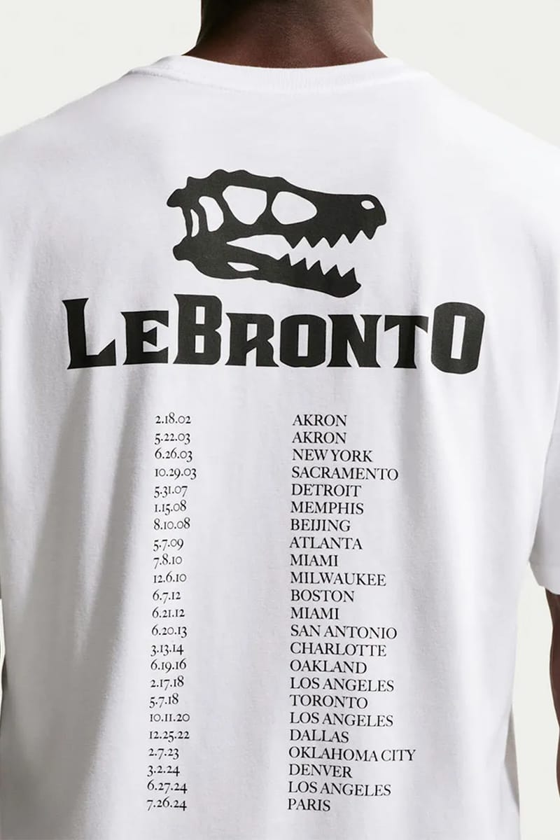Nike LeBron 23 T-Shirt Collection Release Info | Hypebeast