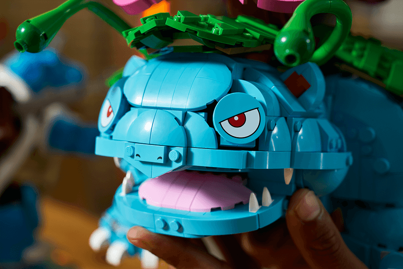 LEGO x Pokémon 官方聯乘登場|首發 6,838 塊 Venusaur、Charizard、Blastoise 超大套裝 2 月開 ...