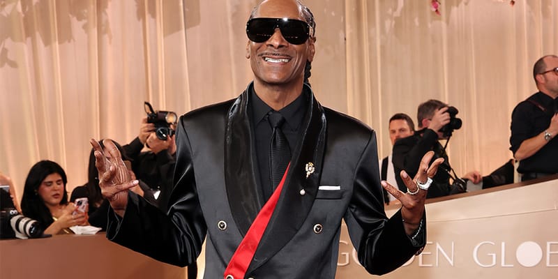 Snoop Dogg Rocks $100 USD Stacy Adams Boots 83rd Golden Globes
