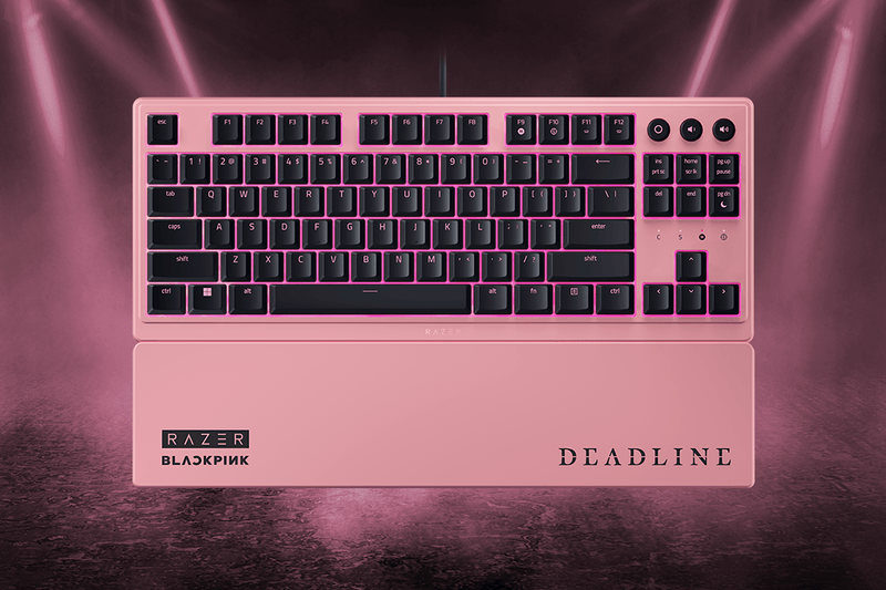 Pink Razer Gaming BLACKPINK x Razer「Play in Pink」完整聯乘系列|香港快閃限定率先開賣 | Hypebeast
