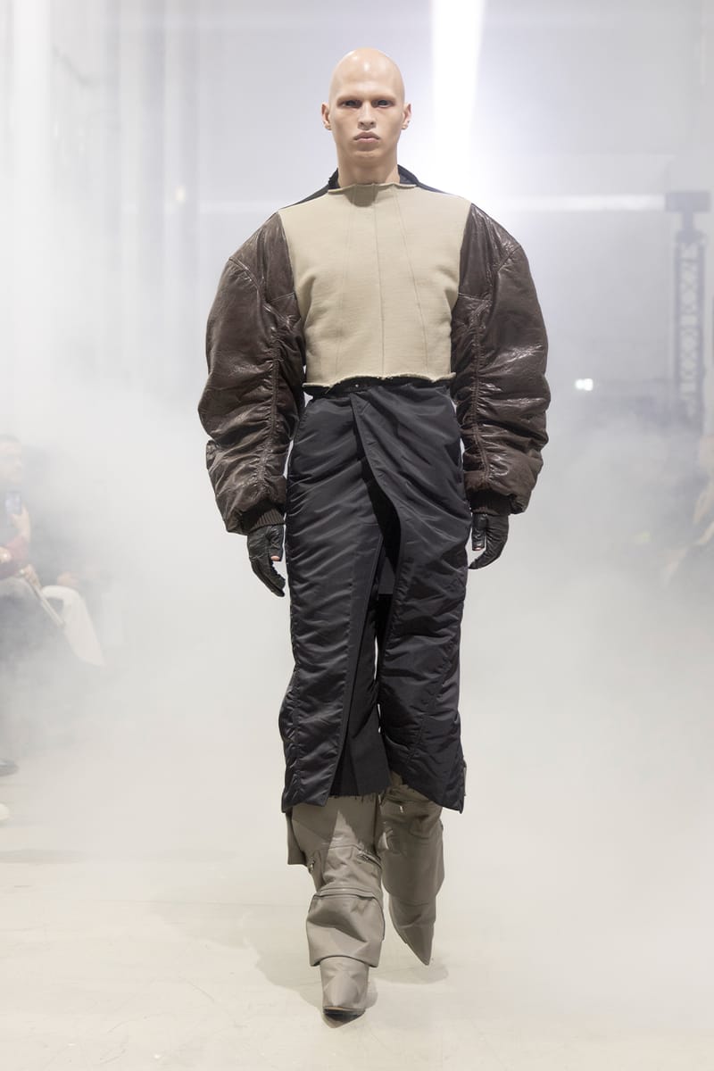 Rick Owens Fall/Winter 2026 Paris Fashion Week Runway Collection