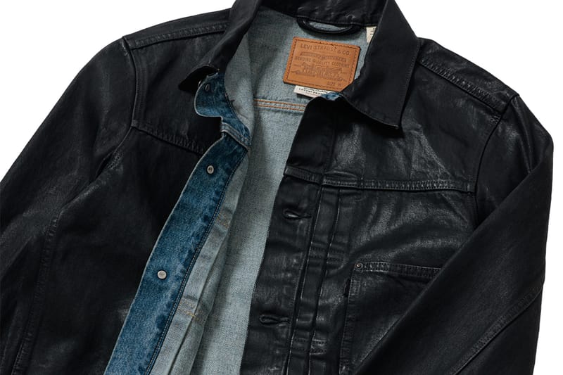 BIOTOP x Levi's TYPE I Trucker Black Coating Release Info | Hypebeast