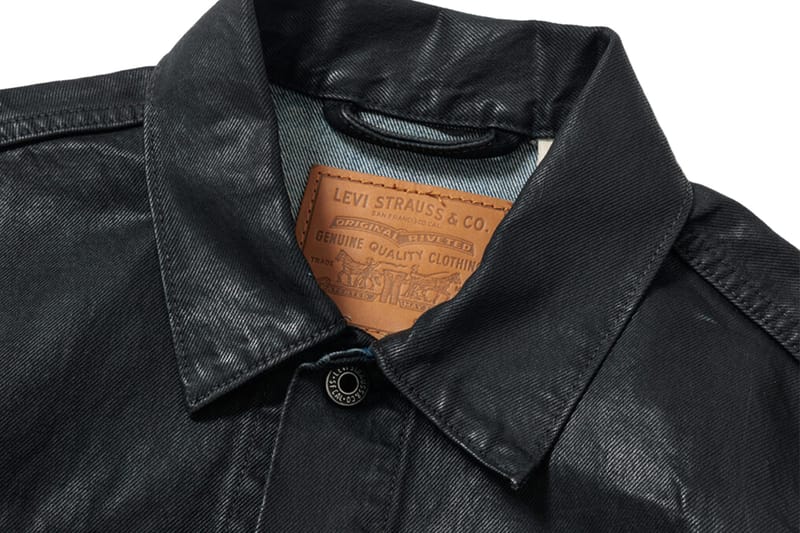 BIOTOP x Levi's TYPE I Trucker Black Coating Release Info | Hypebeast