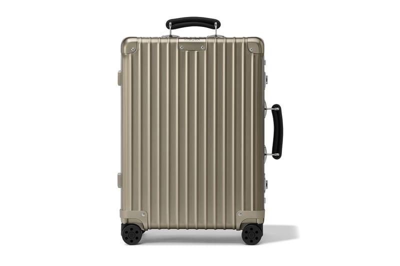 Rimowa New Titanium Colorway Classic Range Info | Hypebeast