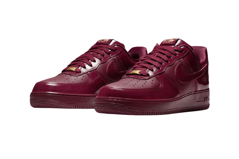 Central Cee × Nike Air Force 1 Low nike Central Cee SYNA WORLD Nike AF1 Dark Beetroot Images | Hypebeast
