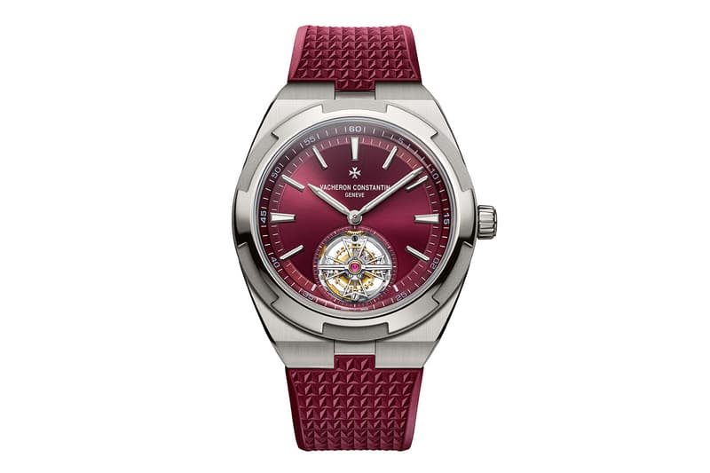 Vacheron Constantin Overseas Tourbillon « Deep Red » : nouveau cadran ...