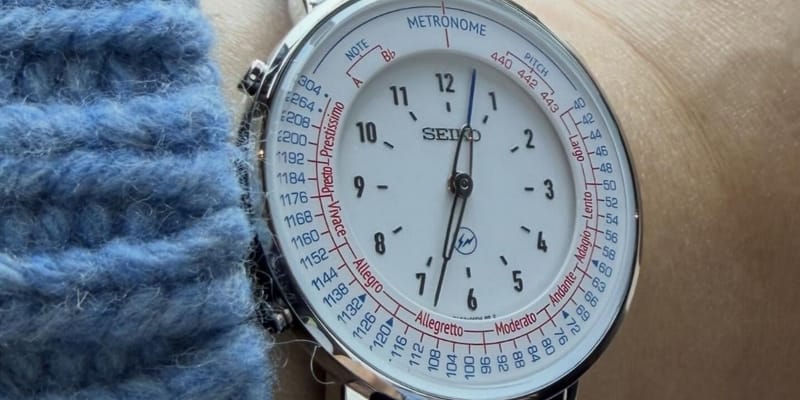 fragment x Seiko Metronome Watch First Look | Hypebeast