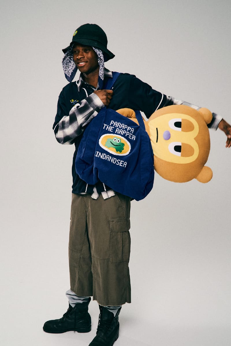 PaRappa the Rapper 30th Anniversary × WIND AND SEA Collab Release