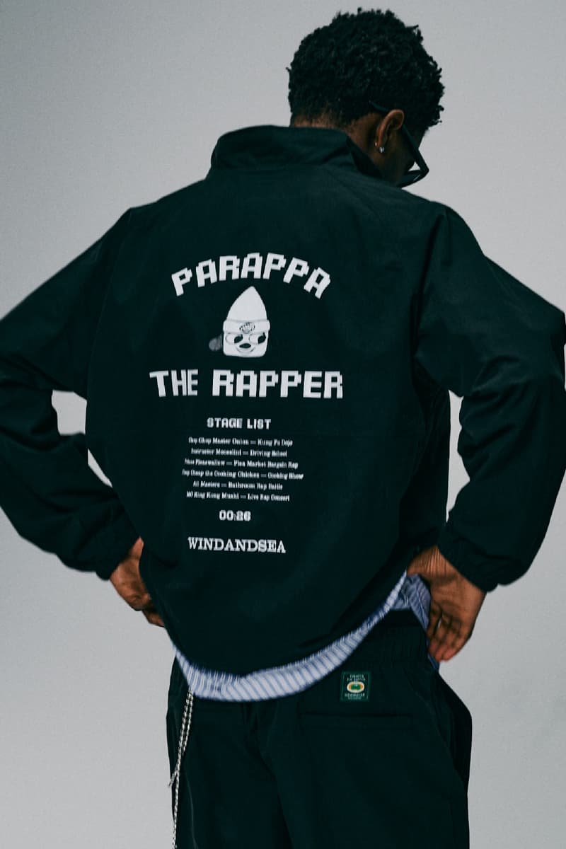 Parappa Collection PaRappa the Rapper 30th Anniversary × WIND AND SEA Collab Release Info ...