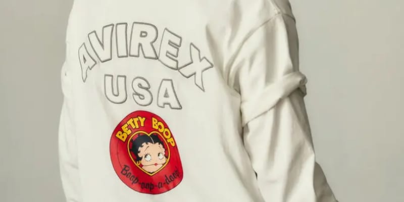 AVIREX x Betty Boop Collaboration Collection | Hypebeast