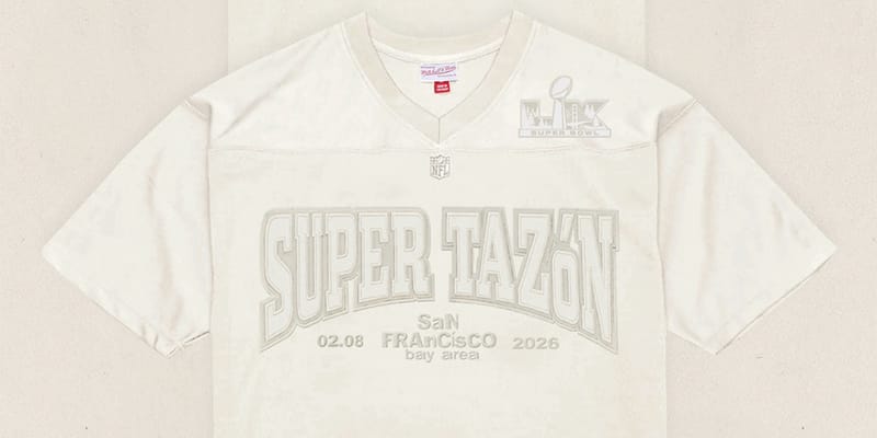 Bad Bunny x Mitchell & Ness Super Bowl-Inspired Jersey Release