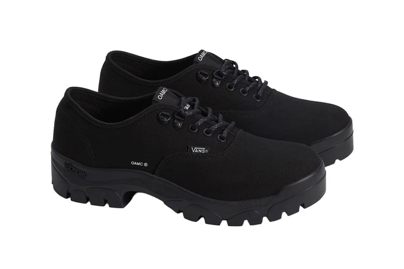 OAMC x Vans Half Cab Boot, Authentic Oxford Pack Release Info