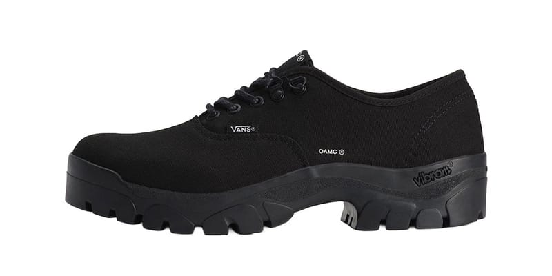 OAMC x Vans Half Cab Boot, Authentic Oxford Pack Release Info