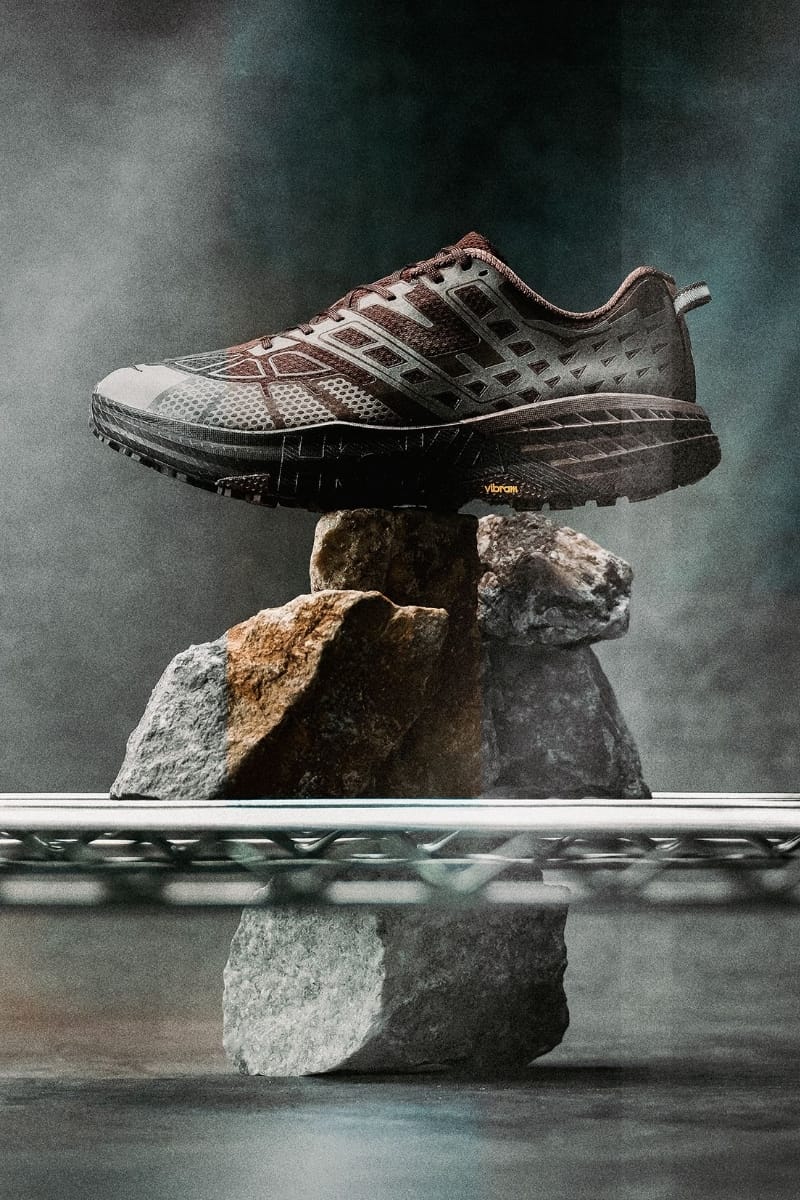 HOKA Stealth/Tech “Walnut/Cast Iron” JP Exclusive | Hypebeast