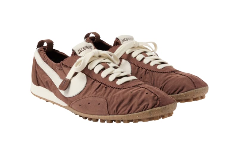 Jacquemus x Nike Moon Shoe “Soft Pearl,” “Fauna Brown,” “Aluminum
