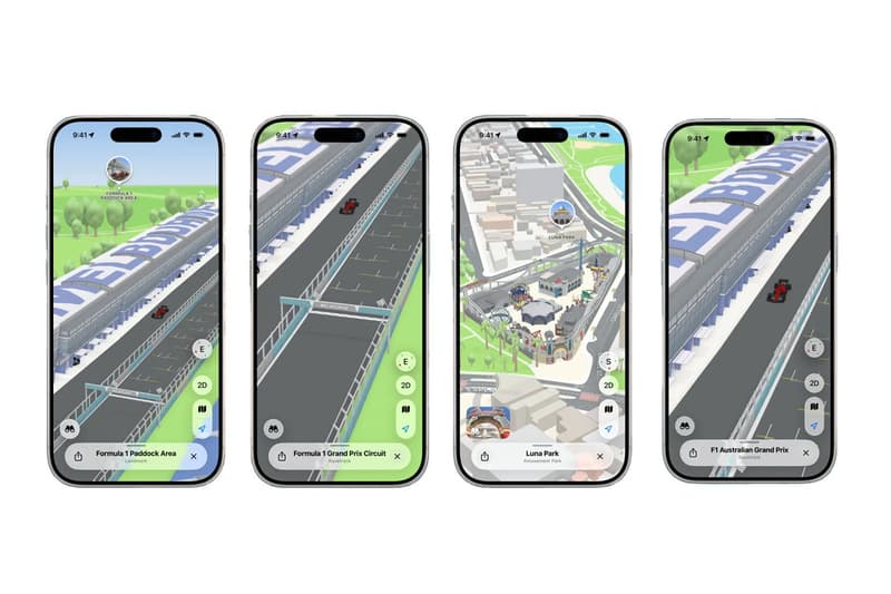 Apple Maps lance une expérience Formule 1 ultra détaillée avant le coup ...