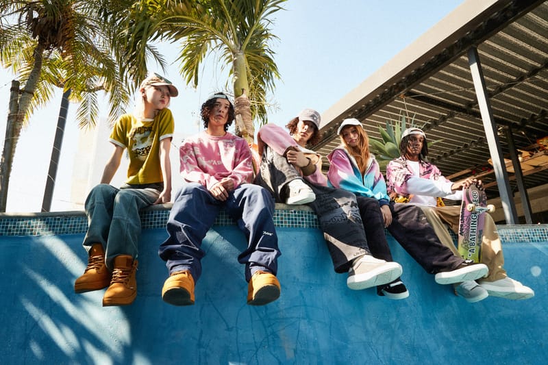 A Bathing Apeラガーシャツ90s AAPE BY A BATHING APE® Plunges into '90s Nostalgia and Skate