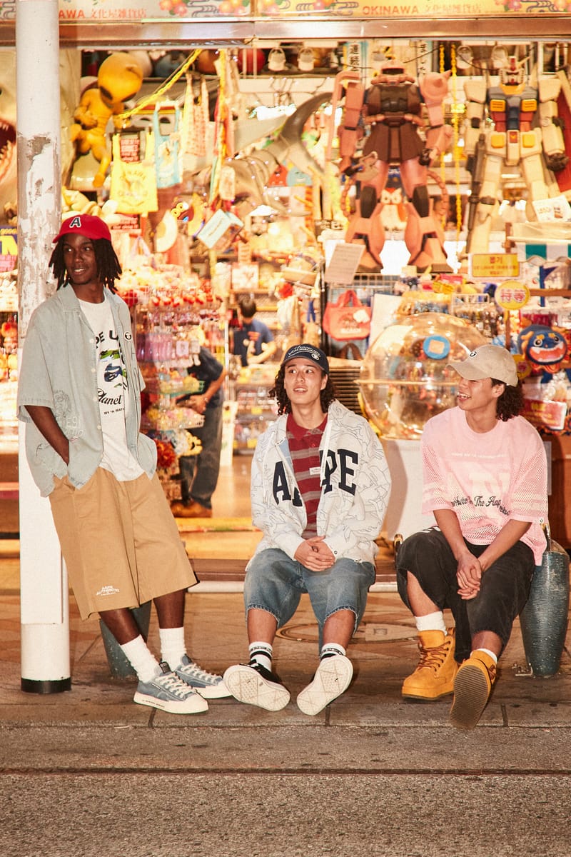 AAPE BY A BATHING APE® Plunges into '90s Nostalgia and Skate