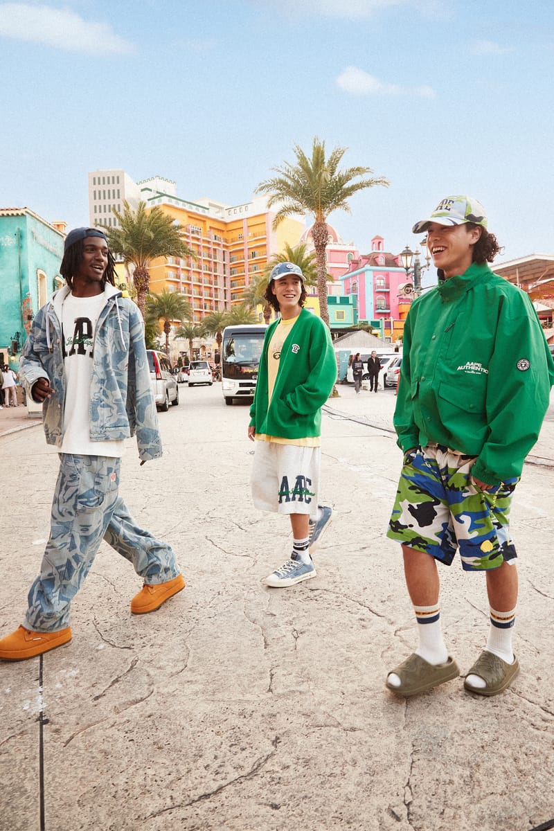 AAPE BY A BATHING APE® Plunges into '90s Nostalgia and Skate